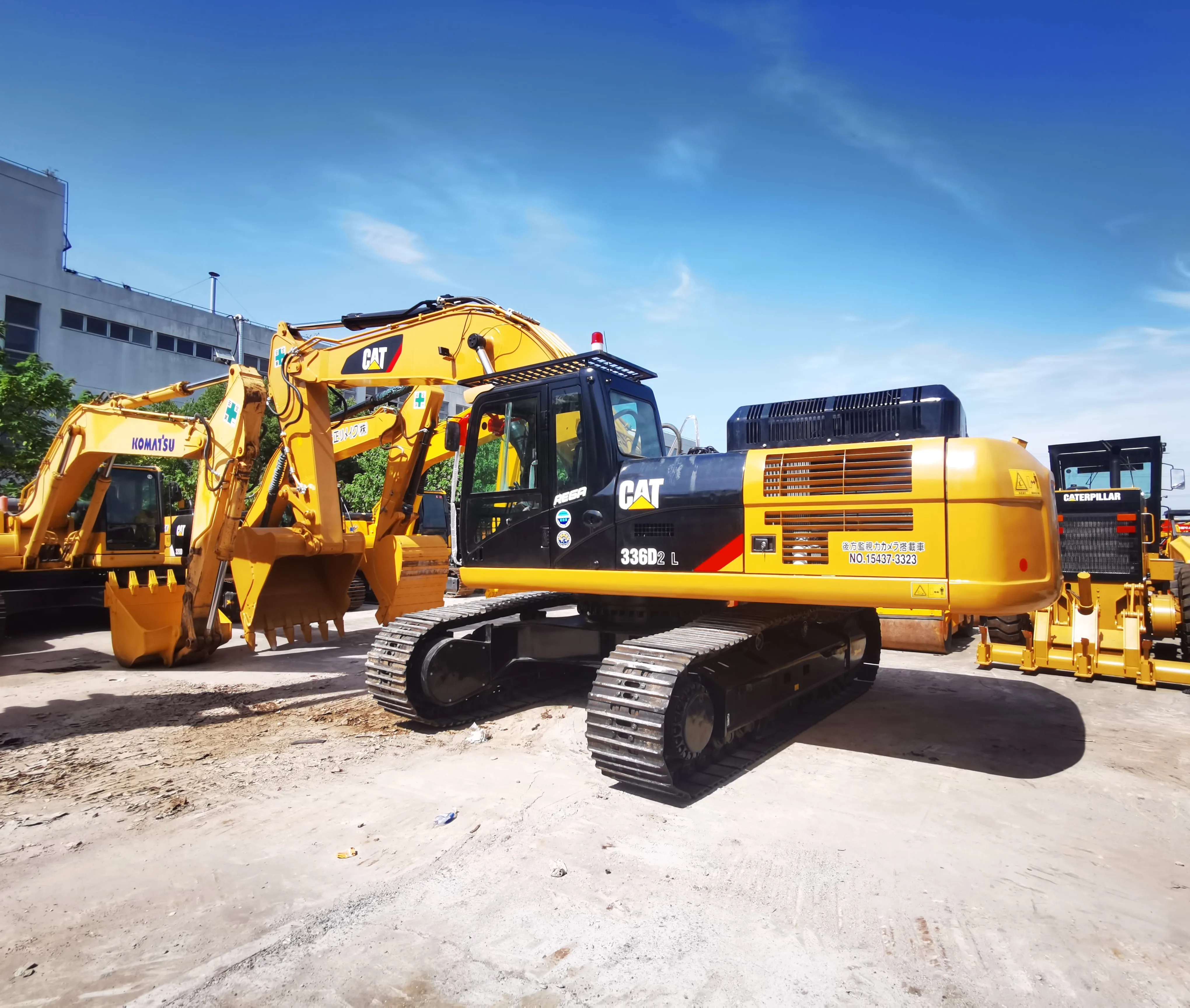 Short usage Used Caterpillar CAT336D CAT336D2L Excavator 209KW Orignal Engine 35 Ton used caterpillar excavator