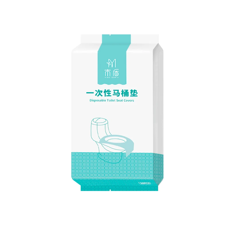 Wholesale Cartoon Design Portable Bathroom Flushable White Toilet Seat Cover Waterproof Disposable Paper Cover
