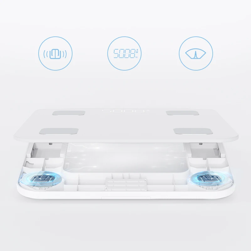 Cost efficiency bathroom scales 4 electrodes body composition analyzer Dry battery powered scales