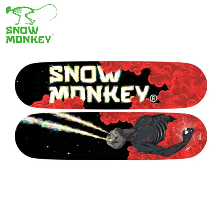 Adult Various Colors Mixed Wood Jibs Blank Training Snowboards Made In China