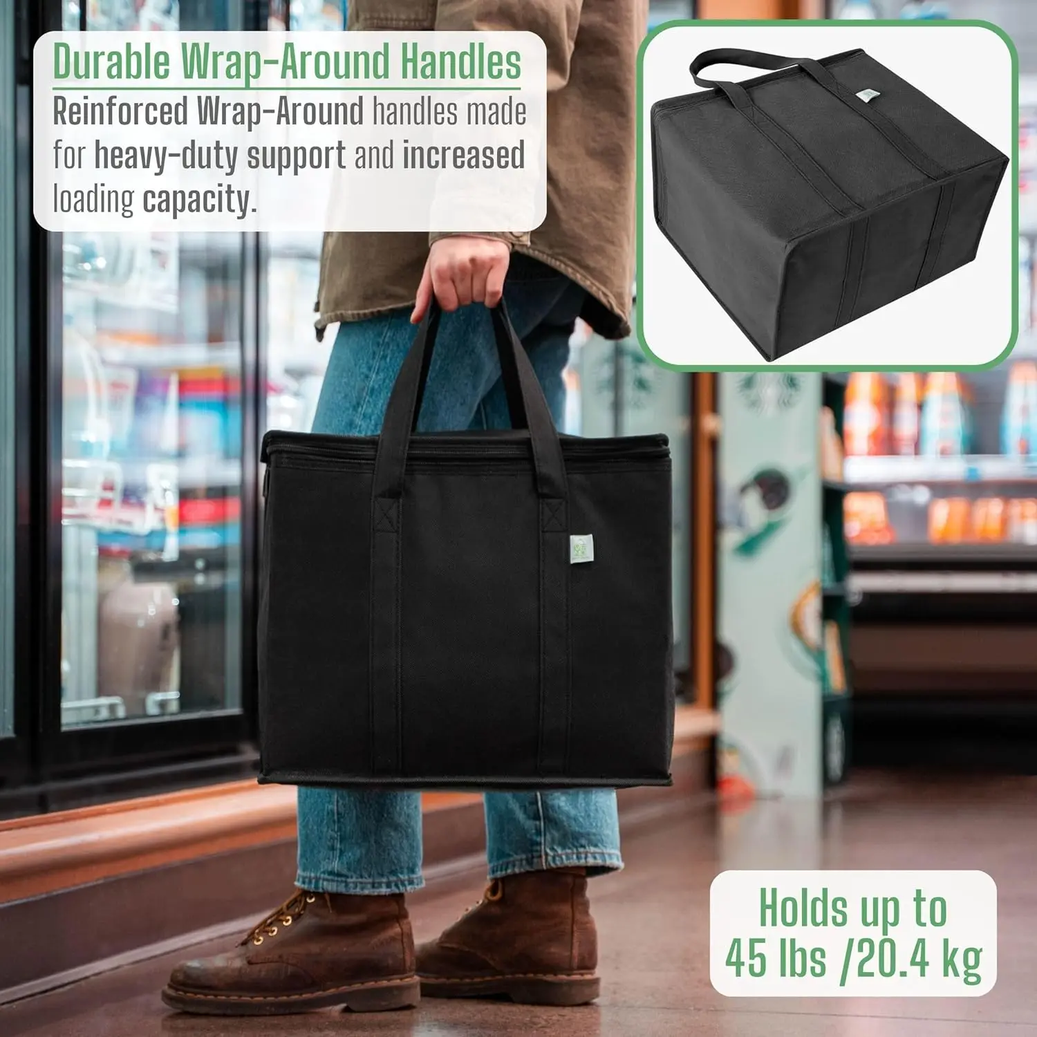 High quality insulated lunch bag soft cooler cooling bag for adult man