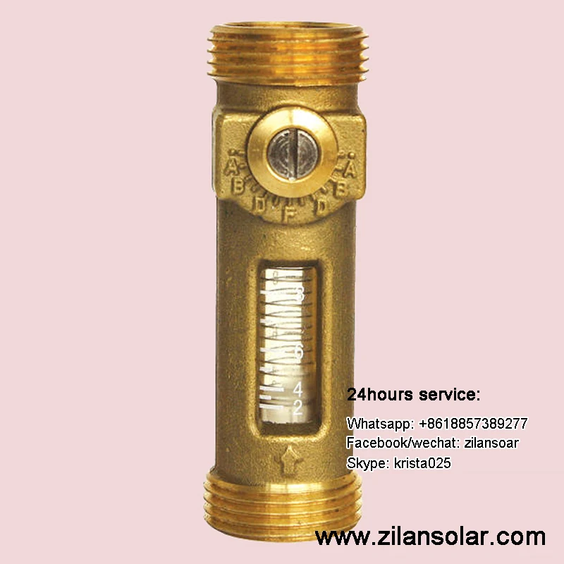 AKE water heater flow meter balancing valve AV23-02