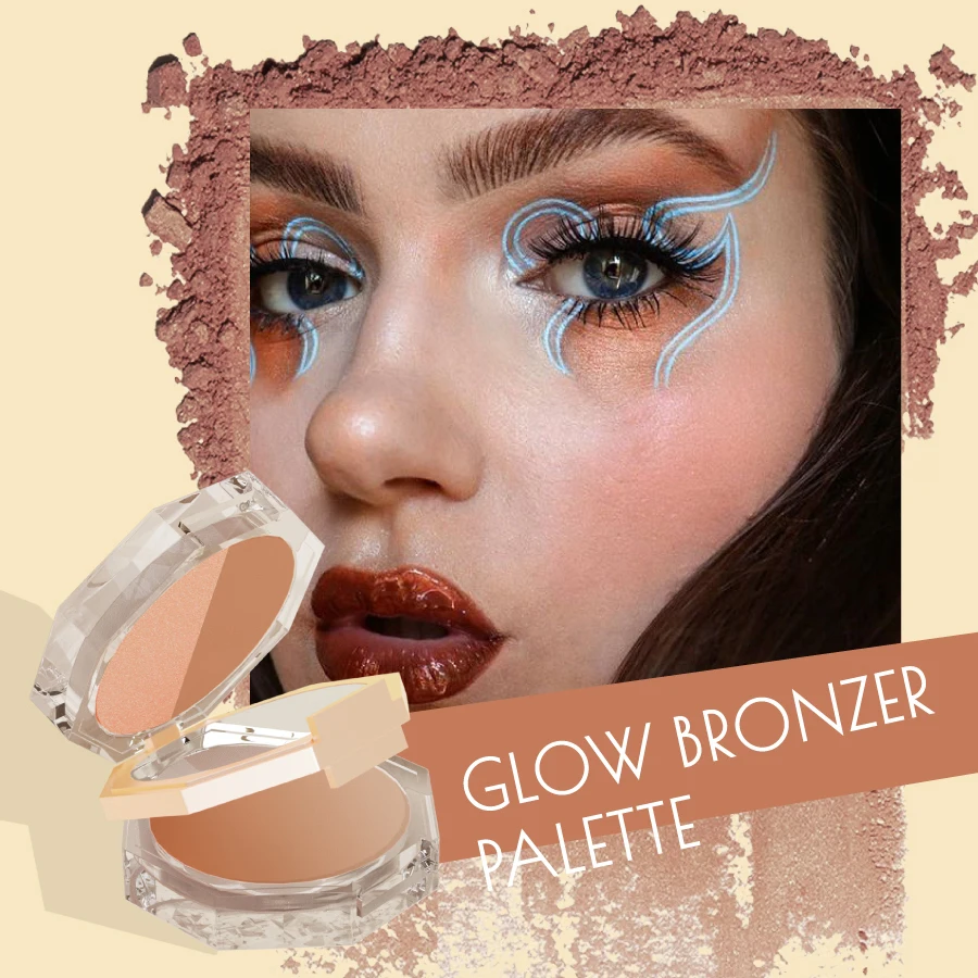 Eyeshadow blush palette Private Label makeup cosmetics