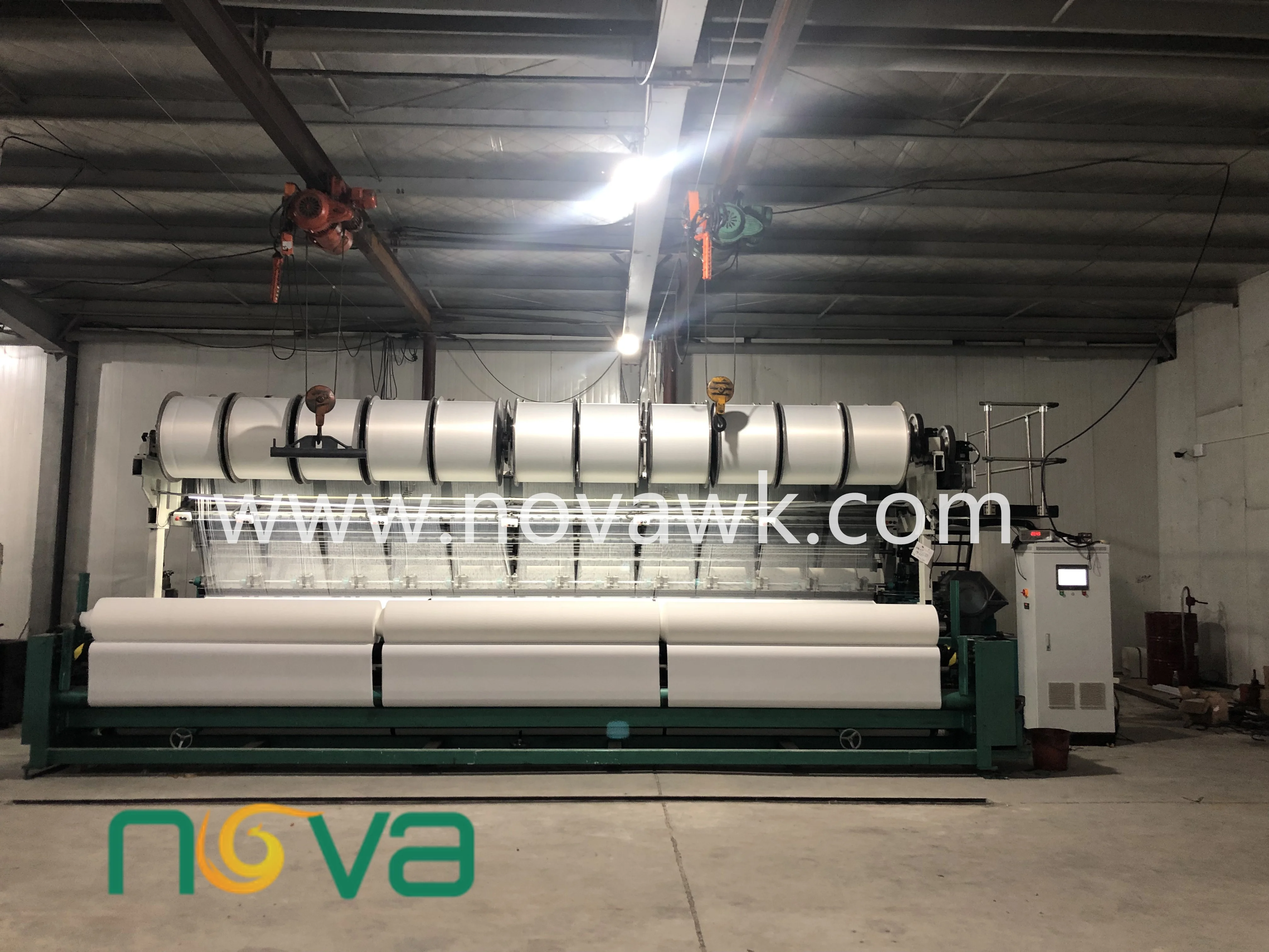 CUSTOM-MADE High Performance NHS4-TJ Jacquard  Warp Knitting Machine