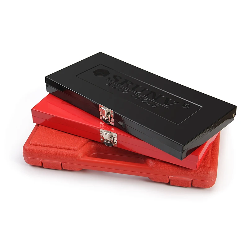 Car Repair Craftsman 1/2 Inch Socket Sets Mechanic Tool Box for Workshop 24 piece Car Repair Tool Set Box Mechanics