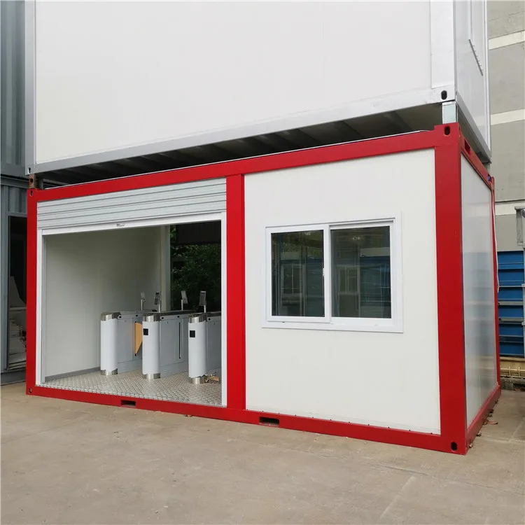 
Плоский модульный контейнер для дома и одного блока для гостиной, кухни или общежития 