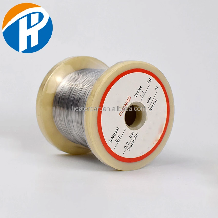 Hot selling products Electric Resistance Heating Wire chromel filament Nickel planted copper cable cord