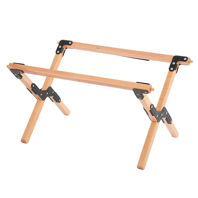 Top Selling Outdoor Lightweight Foldable Rolling Table Wooden Camping Garden Tables for Leisure