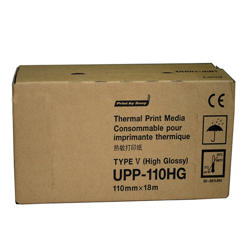 Factory Direct Supply Super Low Price 110mmx18m Type V Scan Paper UPP 110HG Ultrasound Thermal Paper Roll