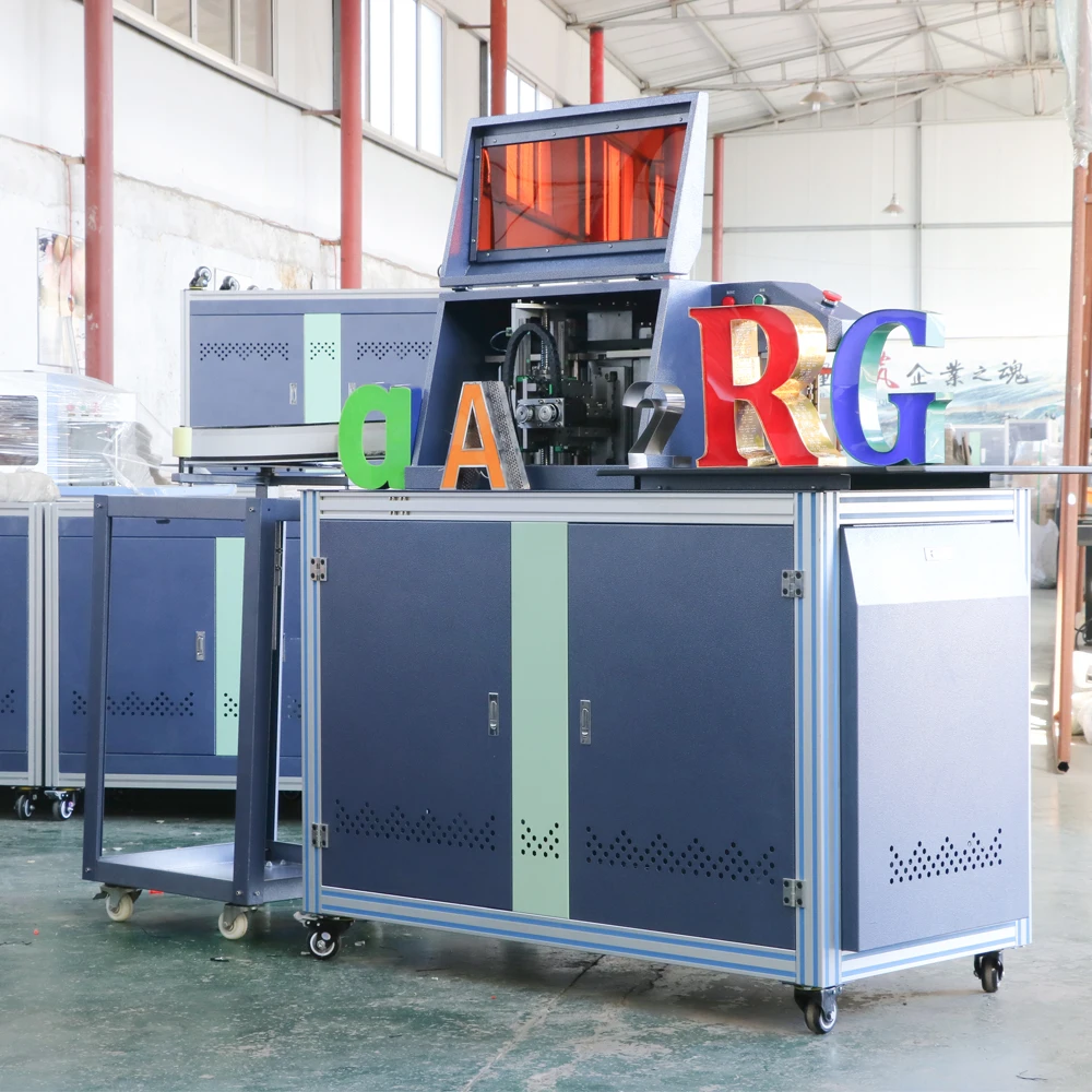 Multi-function Aluminum Stainless Steel Channel Letter Bending Machine To Male All 3D Letters