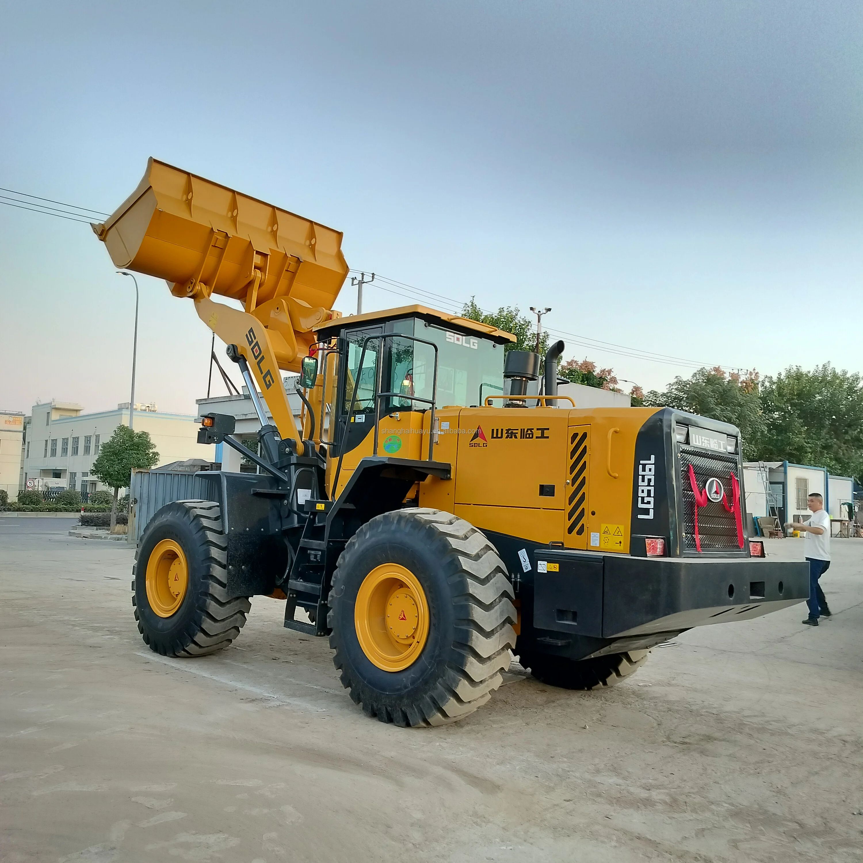 In 2023, New Second-hand Medium Loaders In China Second-hand SDLG956 LG956L Wheel Loaders Are Sold In Good Condition