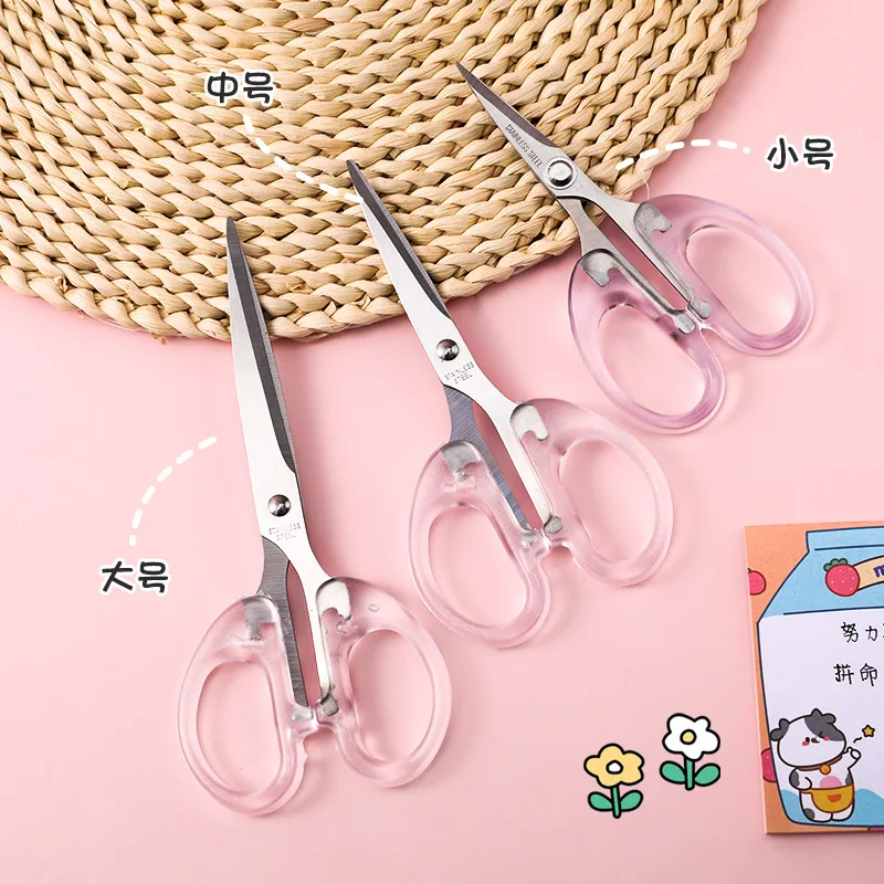 Student safety stationary student babies kids Children Scissors stationery scissors for cutting paper Diy Stationery Clippers
