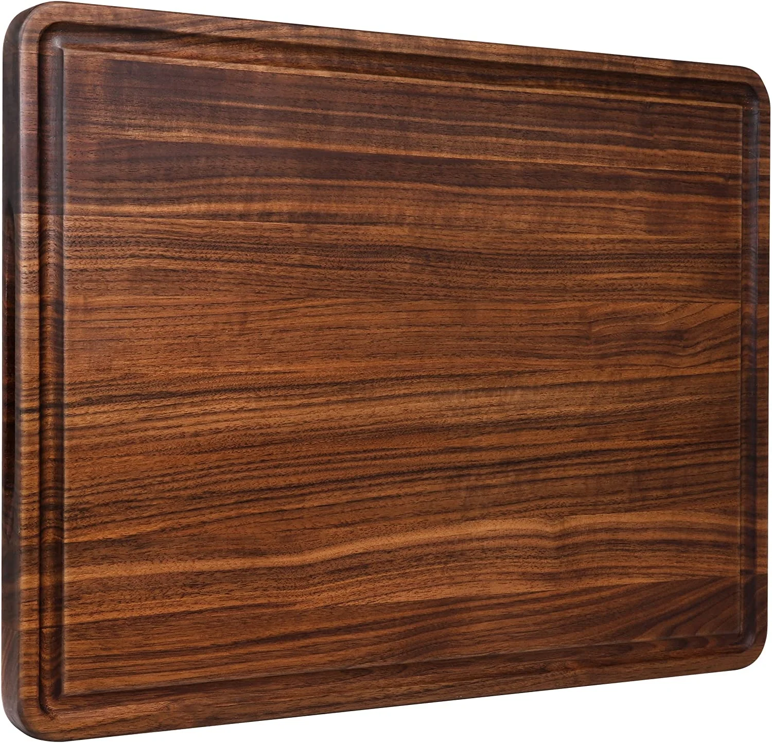Chopping Board Cutting Board Mat Black Walnut Pizza Steak Bread Cutting Vegetable Fruit Double-Side Kitchen Accessory