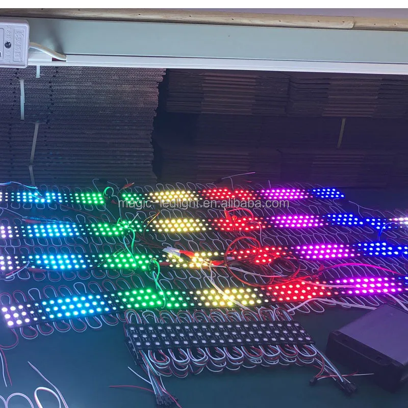 12 В 3 светодиод Водонепроницаемый SPI цифровой RGB умный пиксель светодиодный точечный свет адресуемый WS 1903 2811 модуль