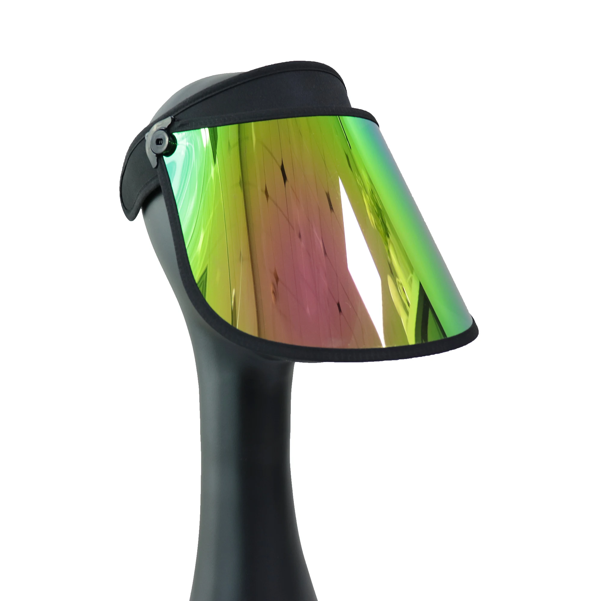 2023 UV Cheap Summer Wholesale Plastic PC Waterproof Sun Visor Hats Outside Travel Hat Unisex Shade Sun