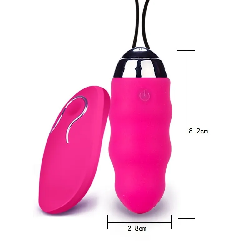 Hot sell 10 Frequency wireless charging remote eggs vibrator jump eggs sex toy for women
