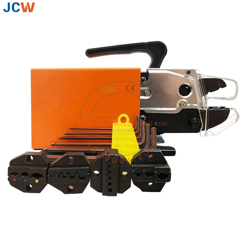 JCW-320 China Manufacturer Crimping Machinery Semi-auto Crimping Machine Pneumatic Ferrule Crimper