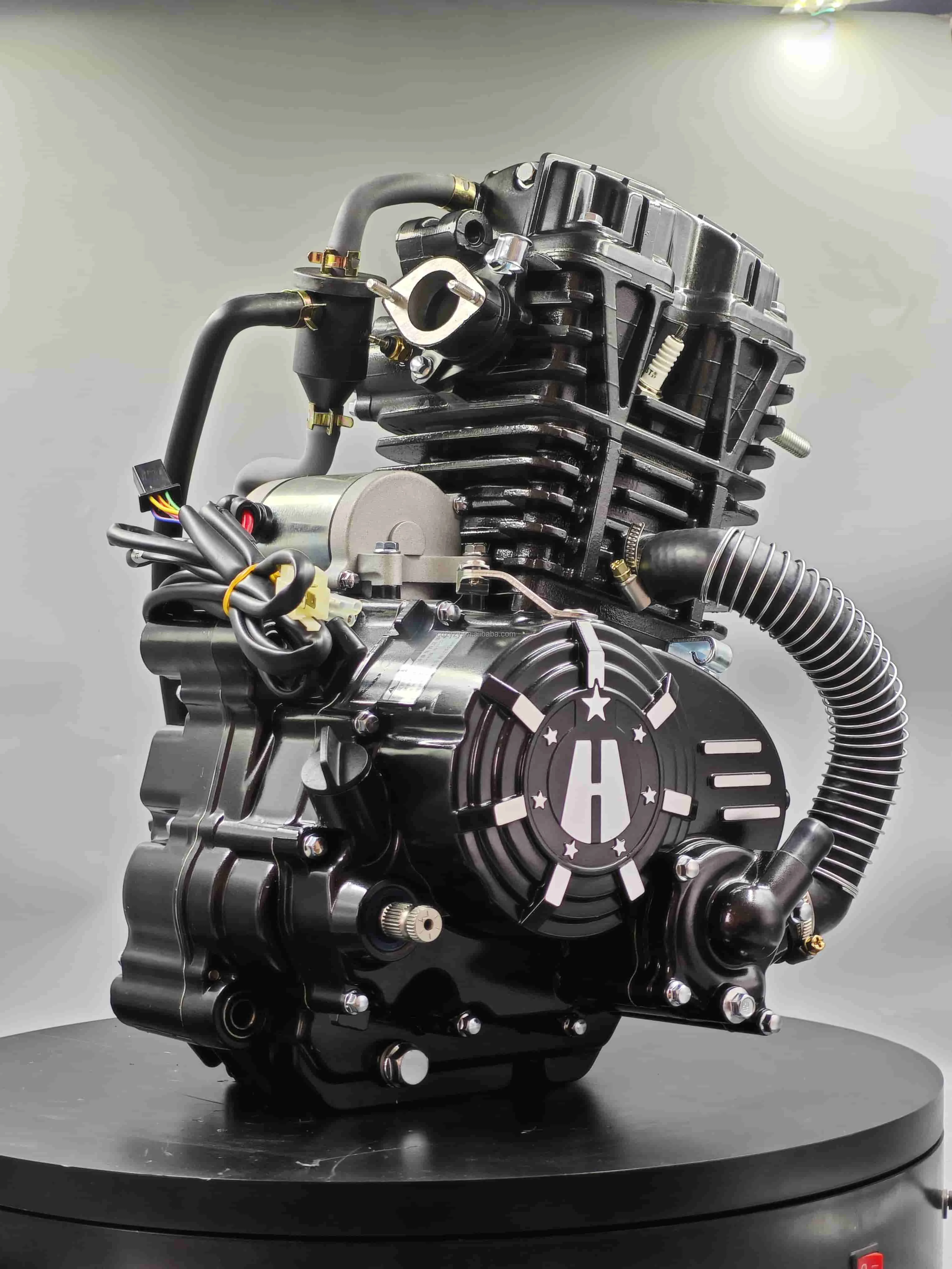 Zonsen 250cc Water Cooled Engine 4 Stroke Motor for Motorcycle, Tricycle, ATV, Scooter, Dirt Bike, Replacement Parts, Go-Kart