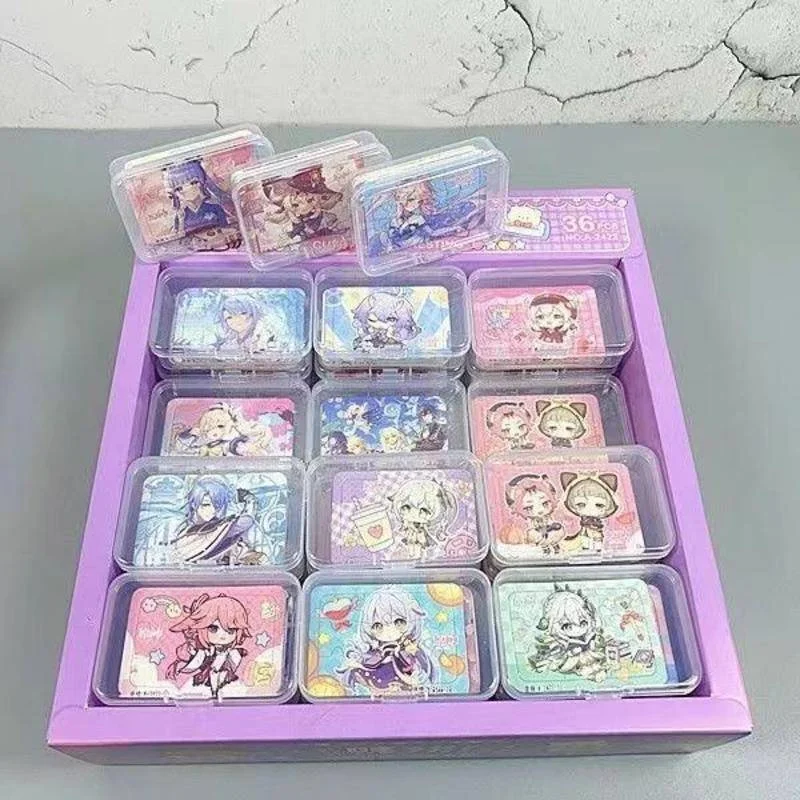 Игра Genshin ударная головоломка Xiao Jean Gunnhildr Keqing Kamisato Ayaka Xiangling Yae Miko головоломки Развивающие игрушки для Ки