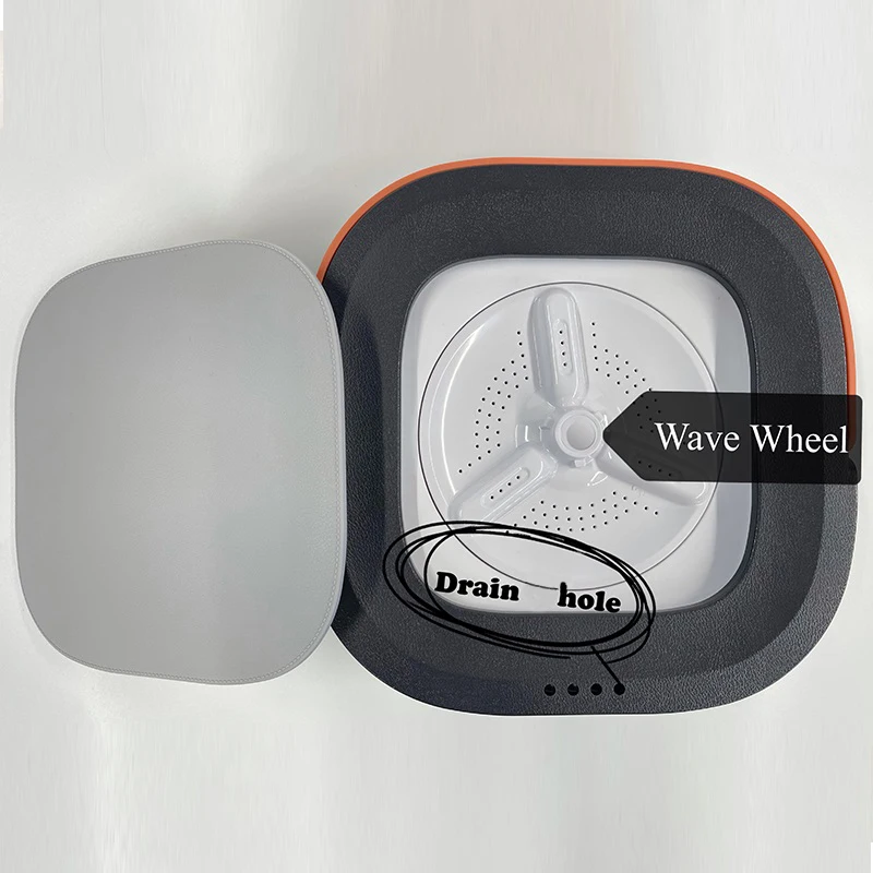 Новая модель, недорогие складные мини портативные стиральные машины с сушилкой для путешествий