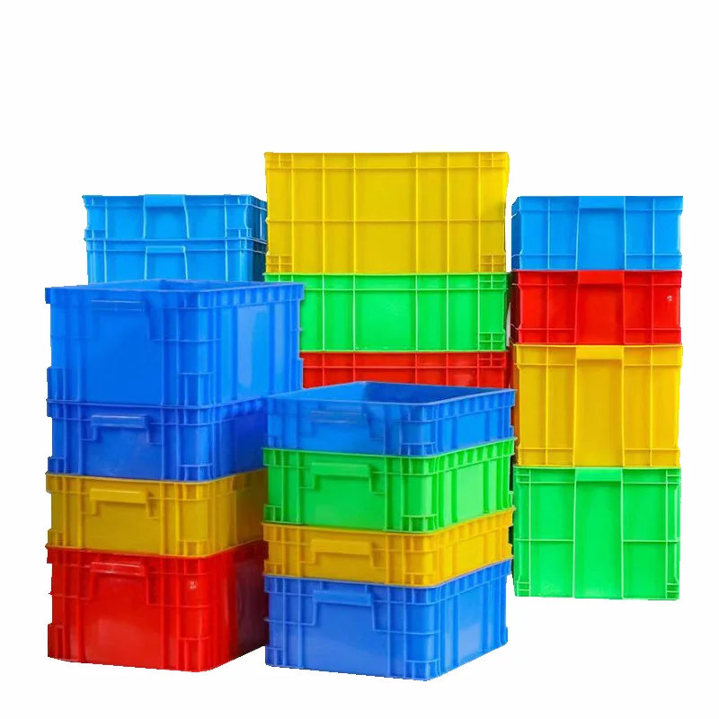 Solid Plastic Logistic Box Spare Parts Storage and Packing Turnover Moving Transport Box
