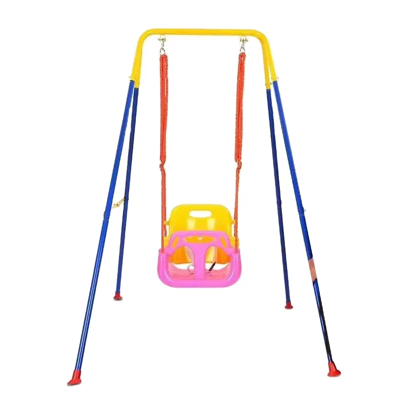 Plastic Hanging Chair Play Swing Outdoor For Kids Portable Garden Children Swing Set with Competitive Price