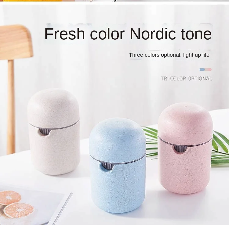 2021 New Manual Juicer Fruit Orange Juice Squeezer Household Orange Lemon Fried Juice Separation Squeezing Cup Mini Cup