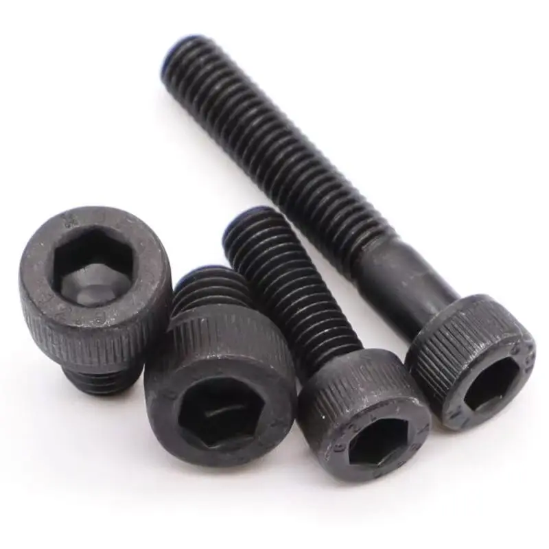 Black color 12.9 Grade inner hexagon cylinder head bolt