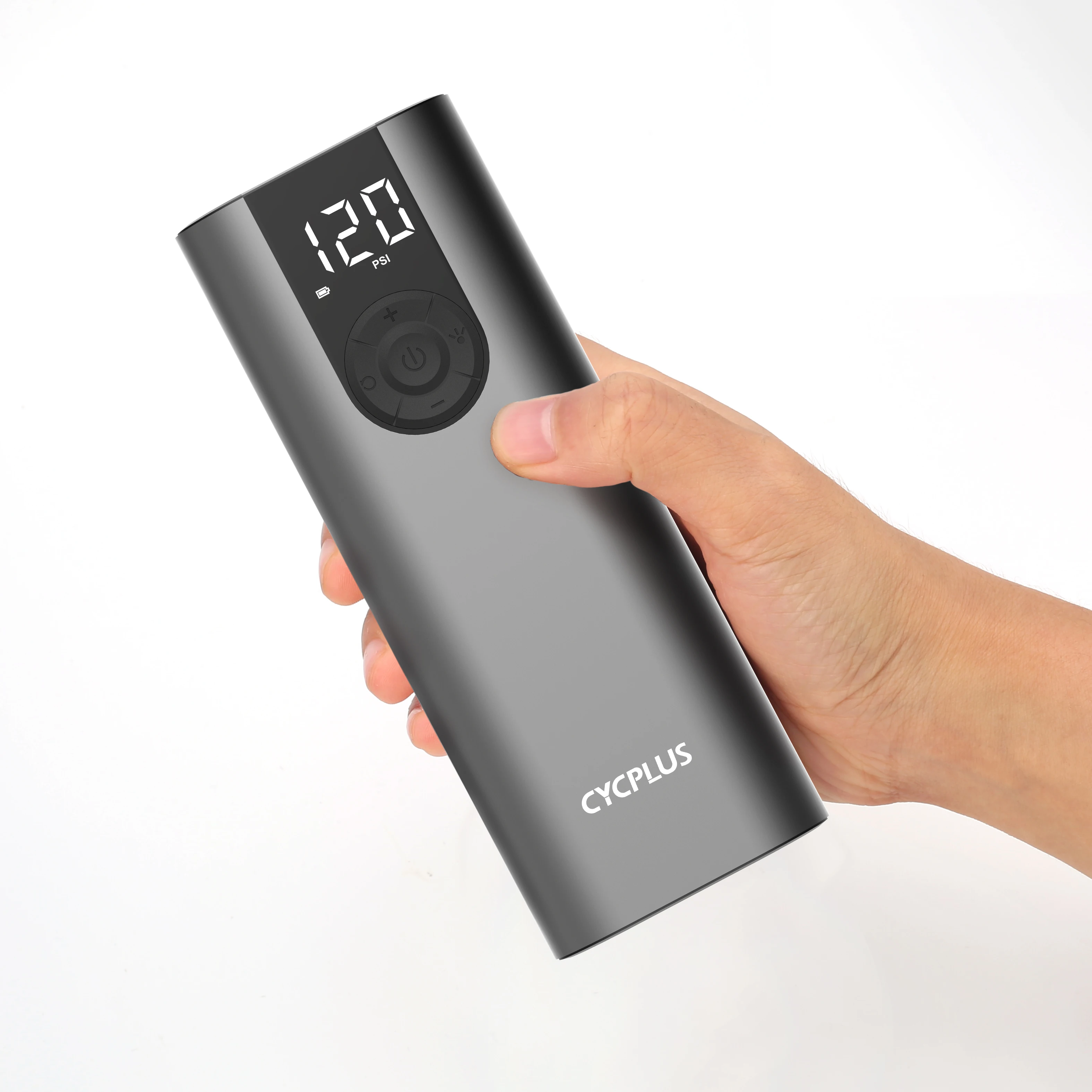 CYCPLUS 9207 A8 High Pressure Mini Portable Bike Tire Inflator Pump Emergency Car Air Pump