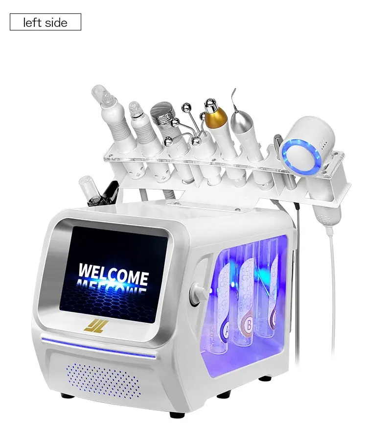 6 in 1Oxygen Water  Hydro Beauty Machine 10 In 1 Hydro Dermabrasion Diamond Micro Dermabrasion For Sale