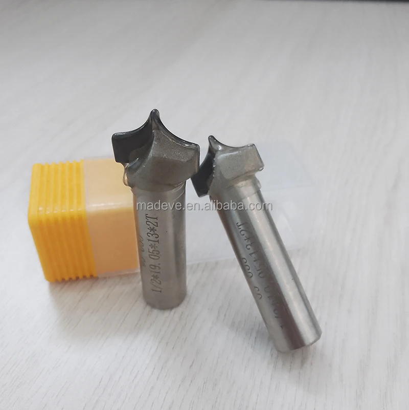 GLWTOOLS Woodworking Machinery Parts Customized 1/2 Shank CNC Diamond PCD Engraving Carving Milling Router Bit