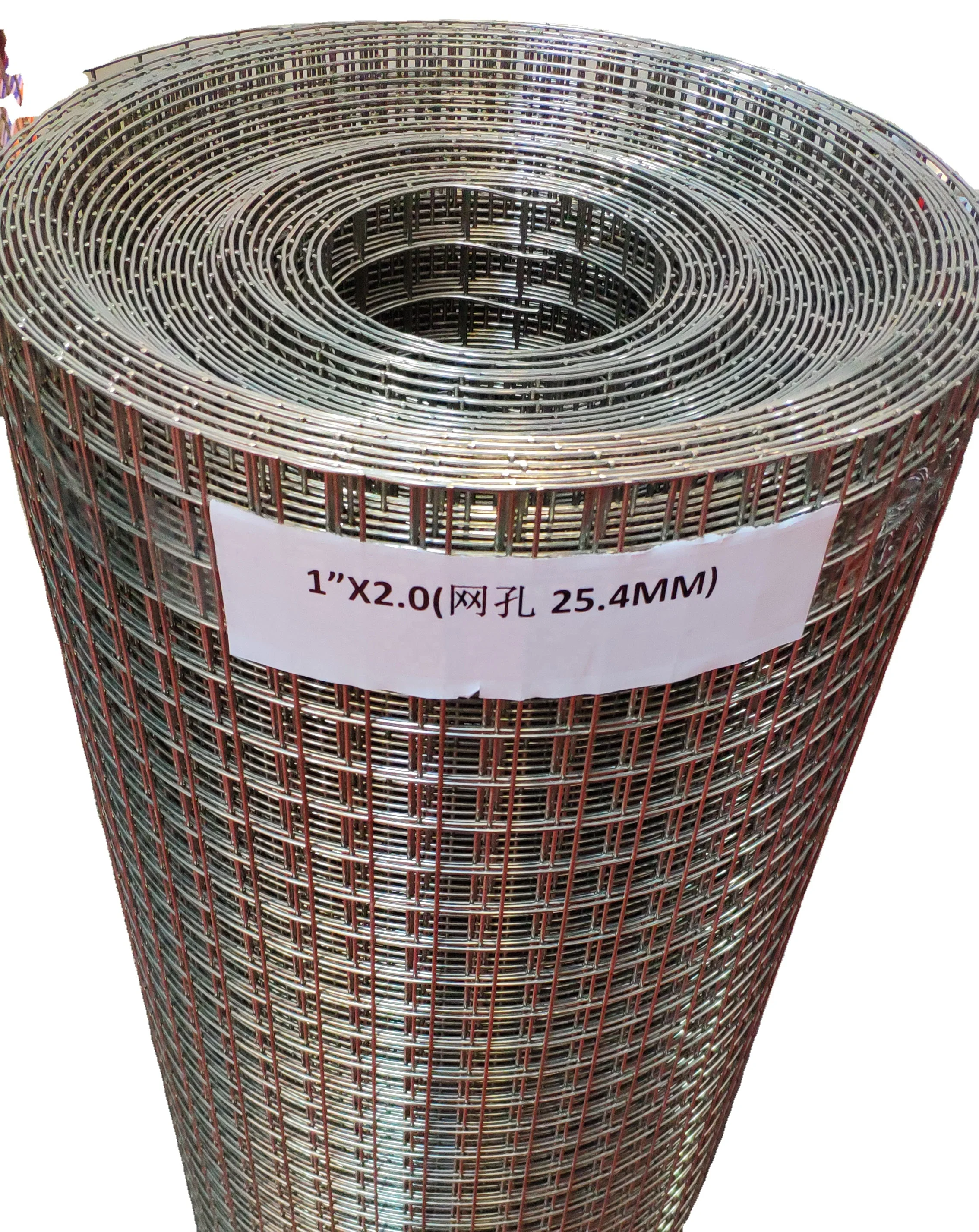 Горячеоцинкованная сварная проволочная сетка в рулонах от фабрики