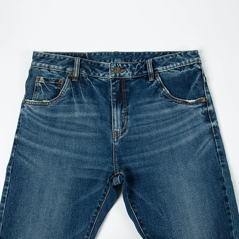 2022 Wholesale Cheapest Price Men Ripped Style Jeans Factory Jeans Type Straight Leg Jeans