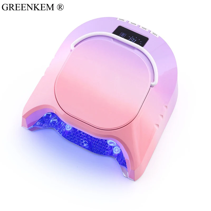 86W Private Label Super High Power Unique Shape Design Portable Rechargeable LED UV Nail Lamp