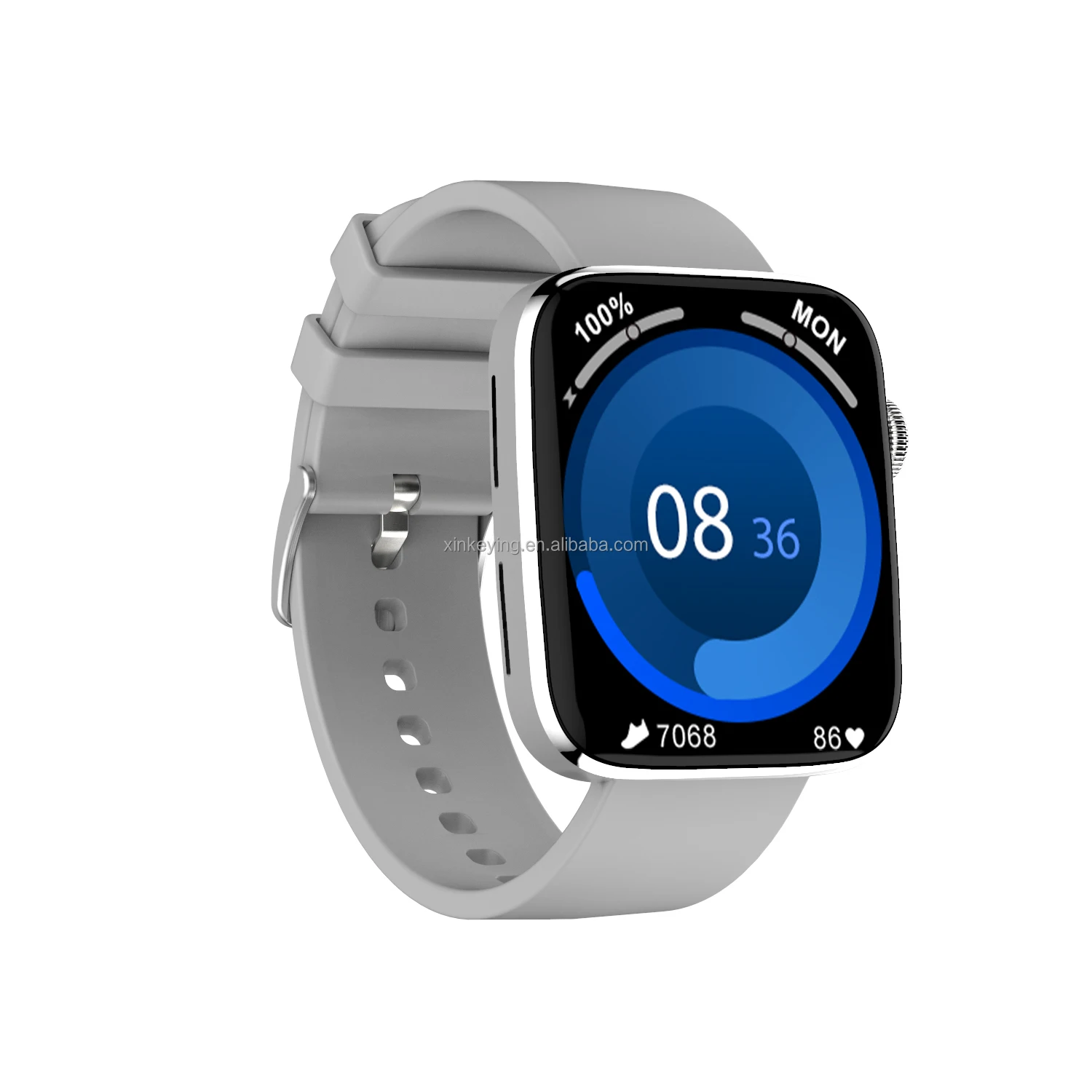 Custom Logo Watch Smart Fitness Tracker Odm Smart Bracelet Private Label Smart Watch with waterproof IP 68 and ECG