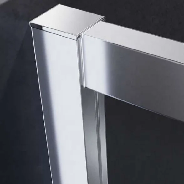 Oumeiga turkey bathroom 750 x 750 corner base shower enclosures double sliding door