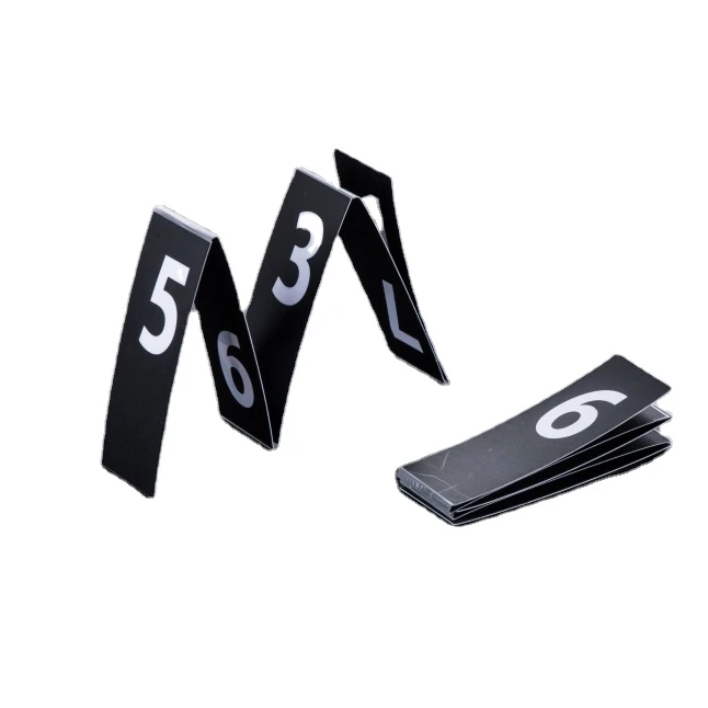 Folding flip cent numbers for sign board, Supermarket price sign ticket board with flip chart numbers