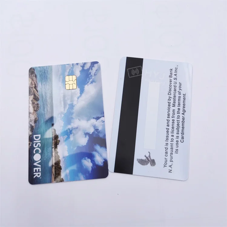 Customized printing  CR80 pvc programmable nfc business card RFID Card