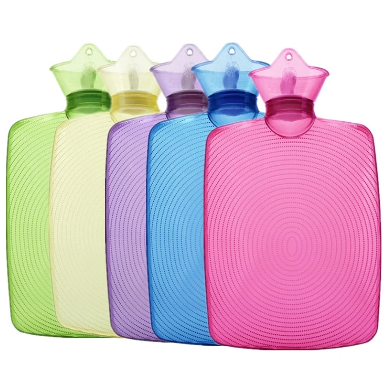 Wholesale 1000ml 2000Ml Home Safty Color Foot Hot And Cold Water Bottles Bag With Cover