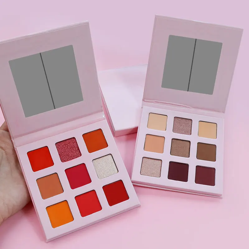 Waterproof High quality 9  Eyeshadow Palette Brown Eyeshadow Palette for gifts
