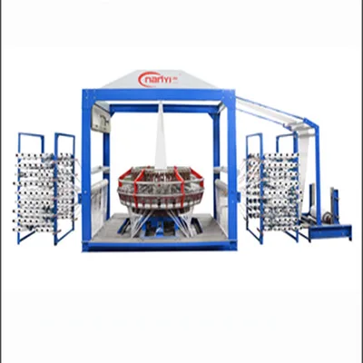 Chinese top 3 manufacturer plastic 4 Shuttle circular loom pp woven bag production line for weaving flour bag