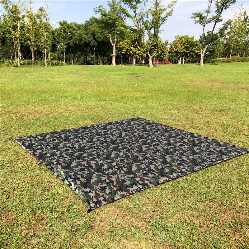 
Mountain cattle Factory Ultralight Camouflage Waterproof 4x3 M Tarp Tent Camping Bushcrafter Hunting Sun Shelter 