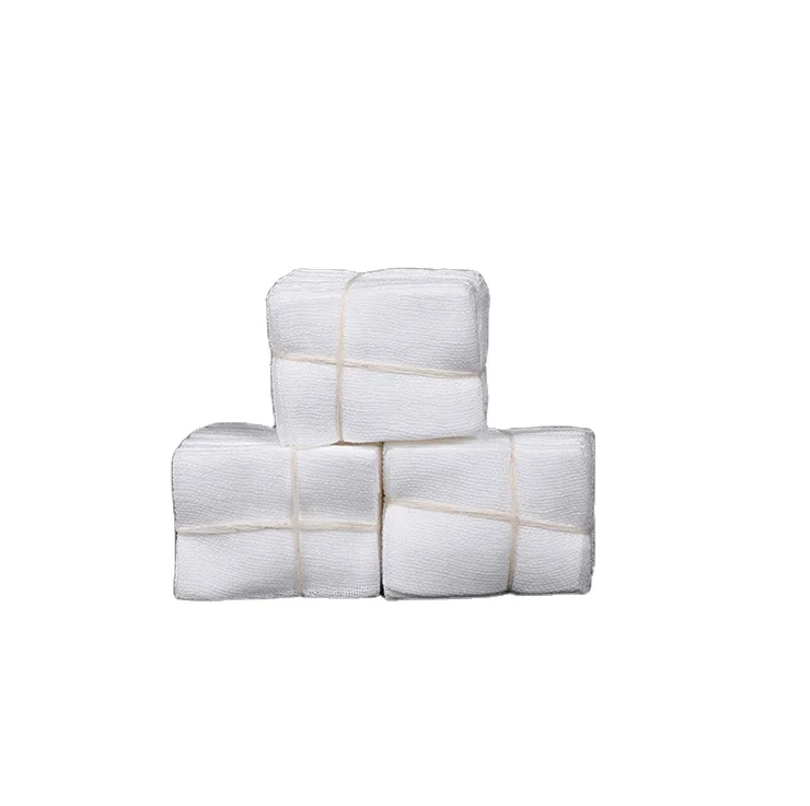 hydrophile surgical boxing cotton single non woven fabric gauze piece quick clot combat gauze for injector