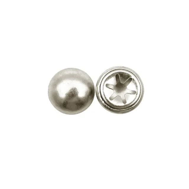 Stainless Steel Dome Capped Starlock Push On Fastener for Shaft