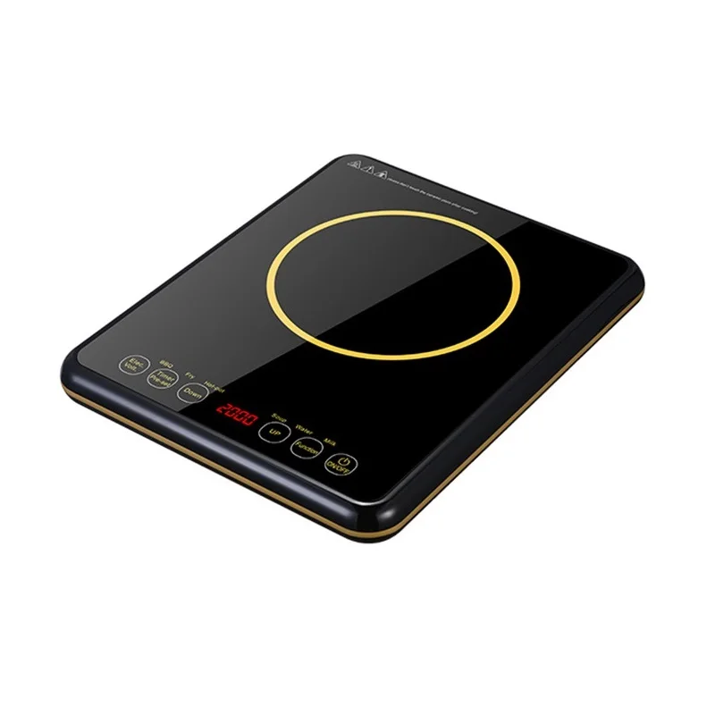 220V Table Touch Control Home Single Hob Cooktop 1 Burner Cooking Induction Cooker Hot Pot Electric Stove Cooker