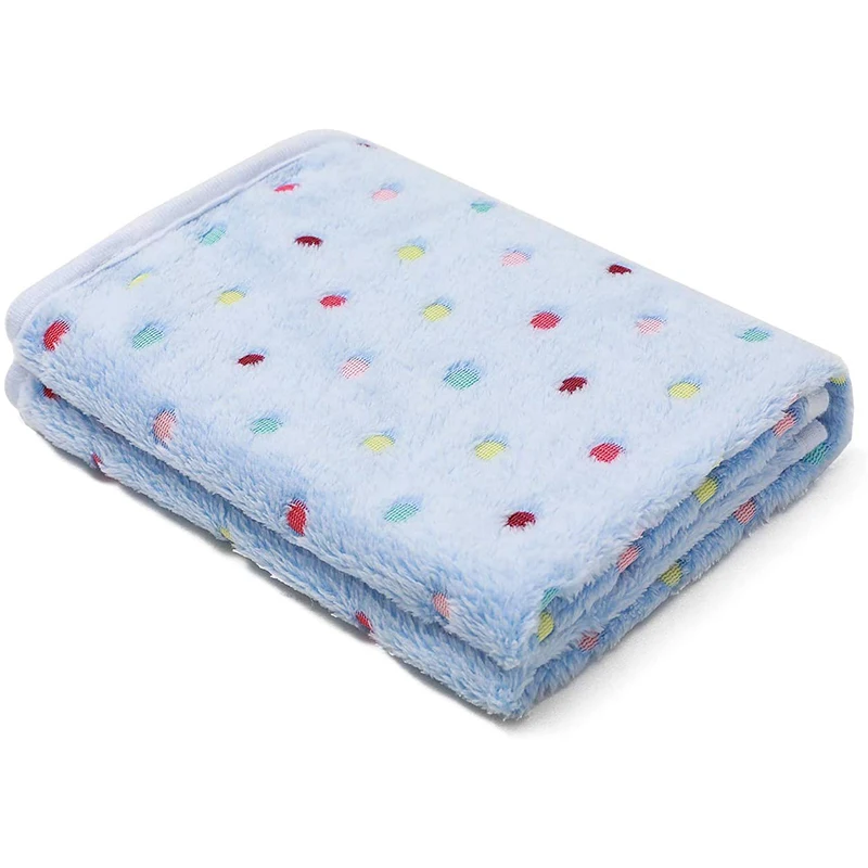 Super Soft 100% Polyester Waterproof Plush Pet Blanket Sherpa Fleece Printed Dog Blanket