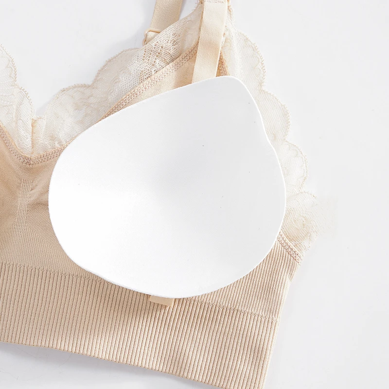 Wireless Front Open Nursing Bra Soft Lace Breathable Seamless Maternity Breastfeeding Bras For Pregnant Women