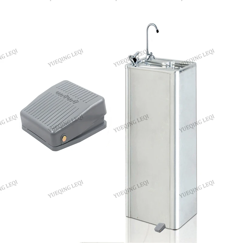 
Stainless steel school water dispenser with pedal 