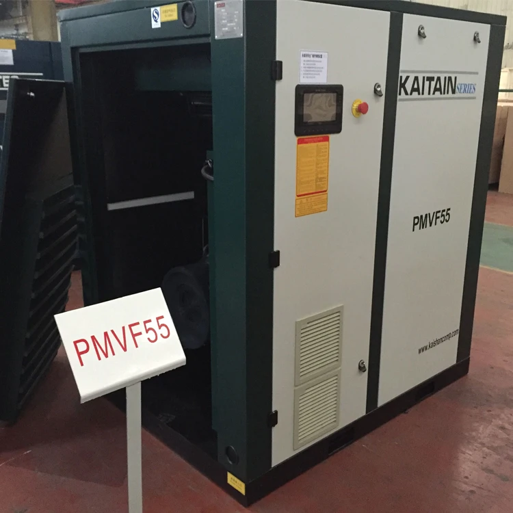 Высокая мощность низкая цена PMVF55 37 кВт 990 кг роторный воздушный винтовой компрессор 100 литров kaeser
