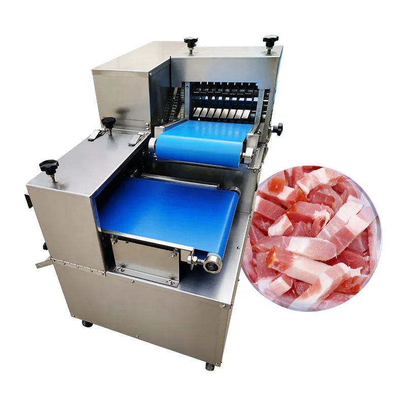 Multi-functional commercial fresh meat dicing machine Beef dicing machine meat strip cutting processing equipment
